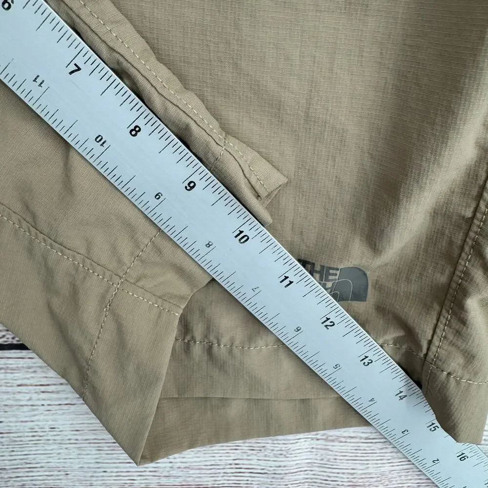 The North‎ Face Horizon 2.0 Shorts Mens 38 Khaki Tan Drawstring Nylon